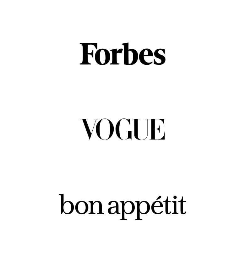 Press & Logos section from AG1 Official, a supplements & wellness Shopify store — mobile screenshot